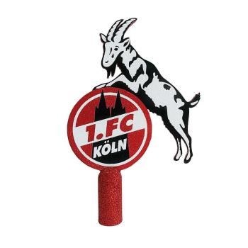 1. FC Köln Weihnachtsbaumspitze "Logo" 12 x 20 x 2,5 cm